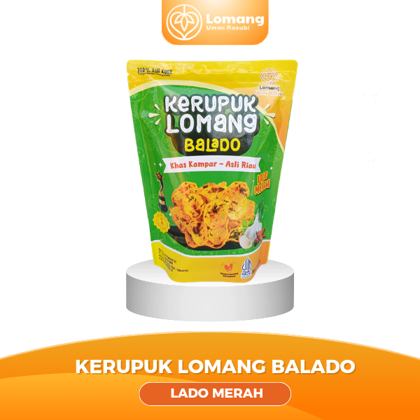 Kerupuk Lomang Lado Merah